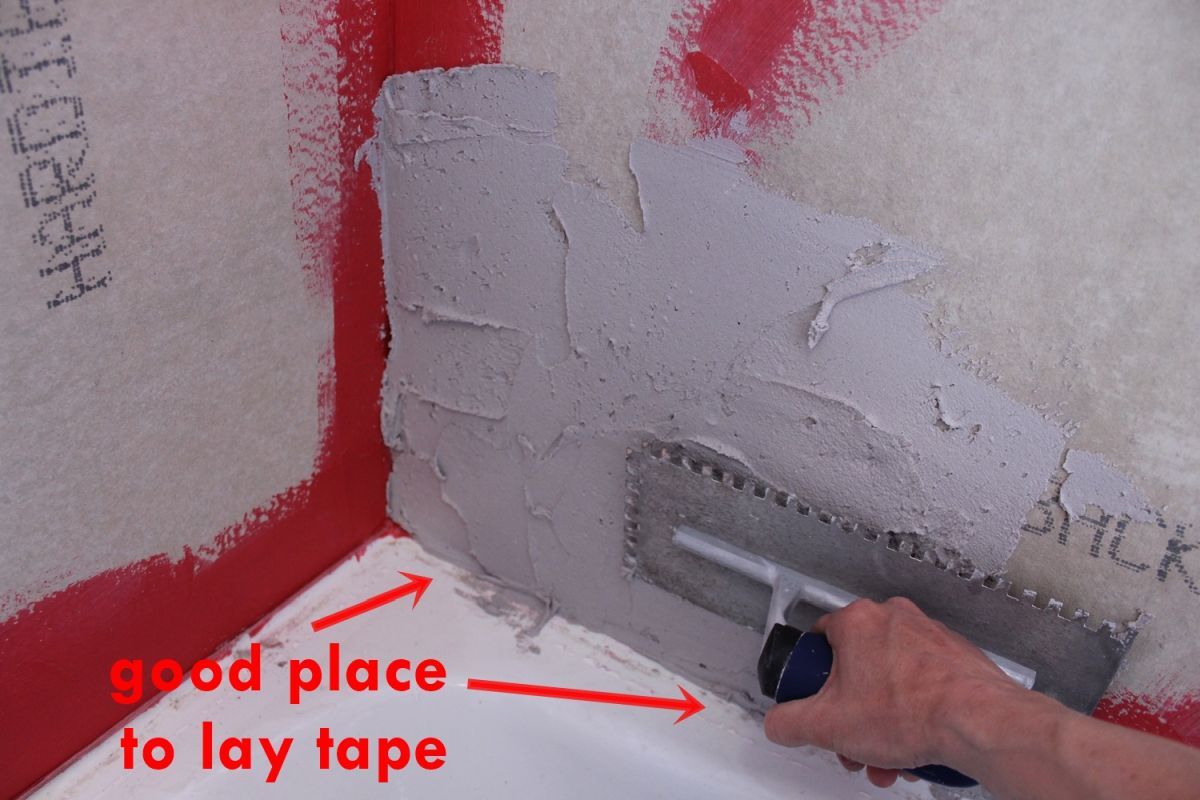 Good place to lay tape