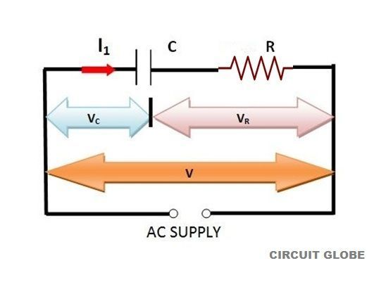 circuit diagram of RC Series circuit