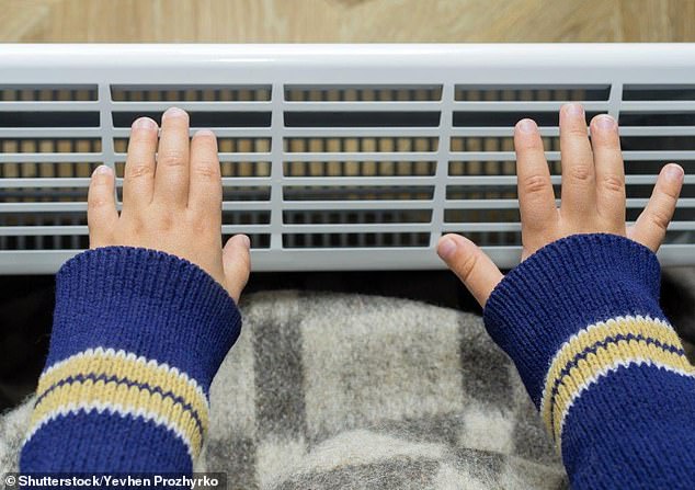 Is it cheaper to turn down the central heating in your house and use electric heaters instead? 