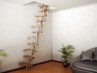 Лестница вразбежку: «гусиный шаг» и другие виды оригинальных мини-конструкций