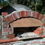 Frong brick arch decoration.